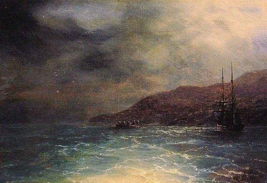 Ivan Constantinovich Aivazovsky Nocturnal Voyage